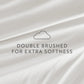 6-Piece Double Brushed Solid Sheet Set