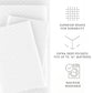Checkered Embossed 4-Piece Sheet Set