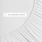 4-Piece 100% Cotton Percale Sheet Set