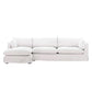 Otis 2 Piece Chaise Sectional Frame LAF w/ Slipcover Finishes