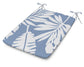 POLYWOOD 1100 Plaza Seat Pad — Leaf Sky Blue