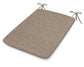 POLYWOOD 1100 Plaza Seat Pad — Spiced Burlap
