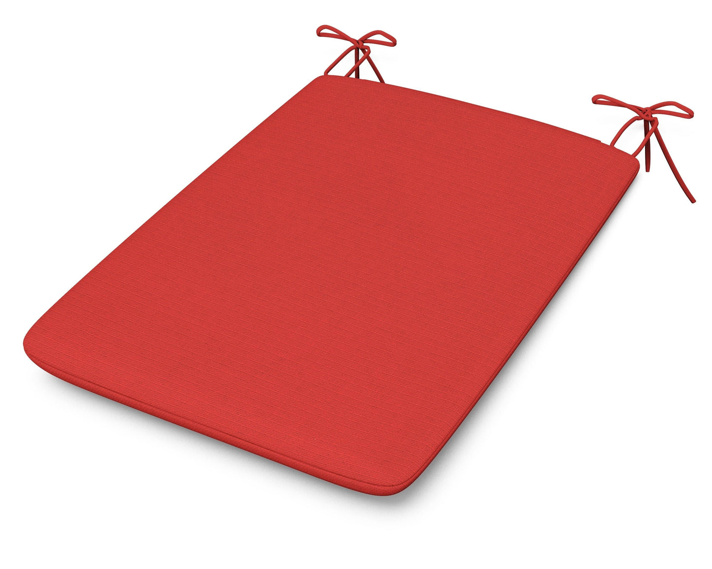 POLYWOOD 1100 Plaza Seat Pad — Crimson Linen