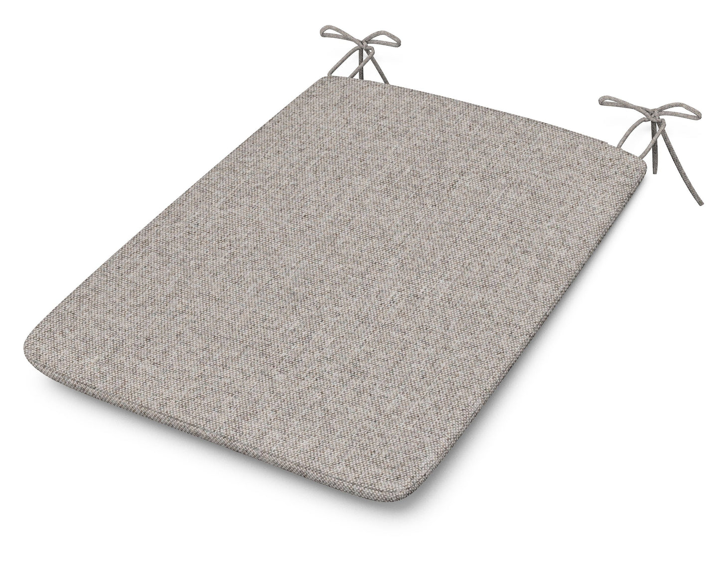 POLYWOOD 1100 Plaza Seat Pad — Weathered Tweed