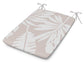 POLYWOOD 1100 Plaza Seat Pad — Leaf Dune Burlap