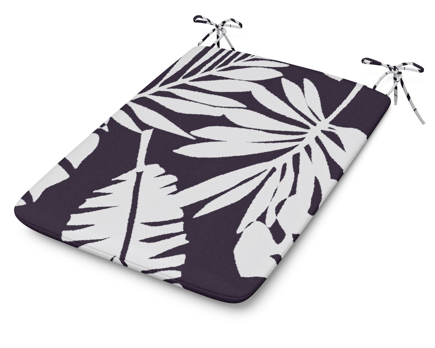 POLYWOOD 1100 Plaza Seat Pad — Leaf Navy