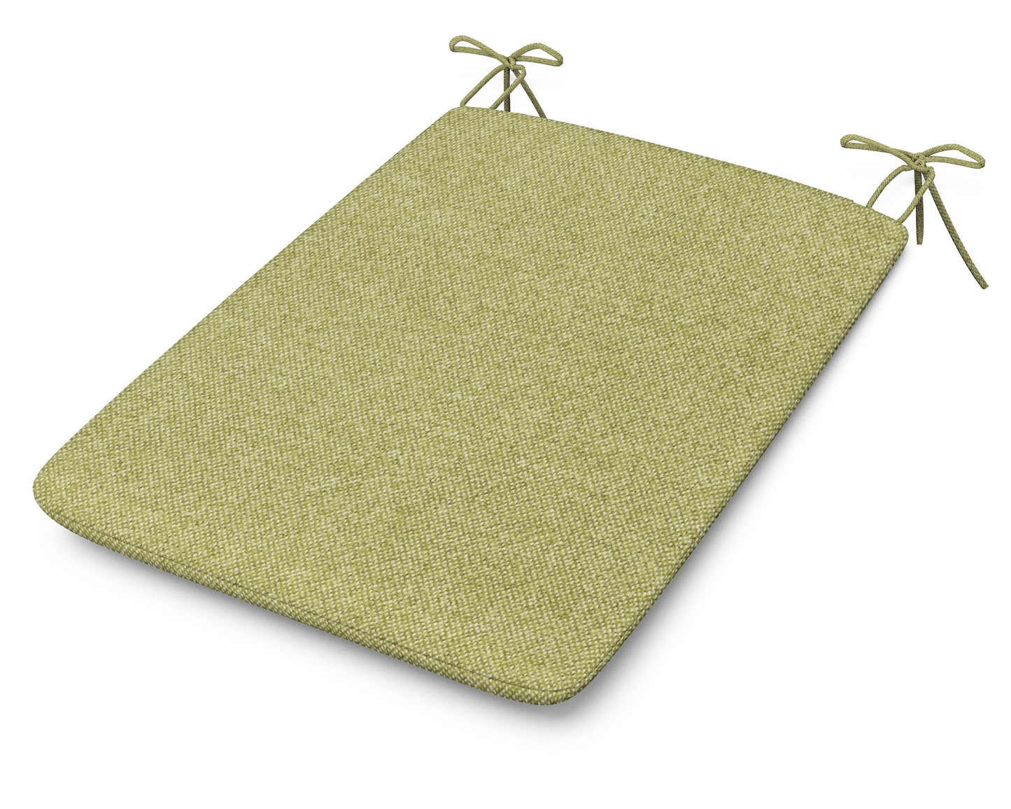 POLYWOOD 1100 Plaza Seat Pad — Chartreuse Boucle
