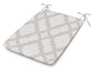 POLYWOOD 1100 Plaza Seat Pad — Trellis Dune Burlap