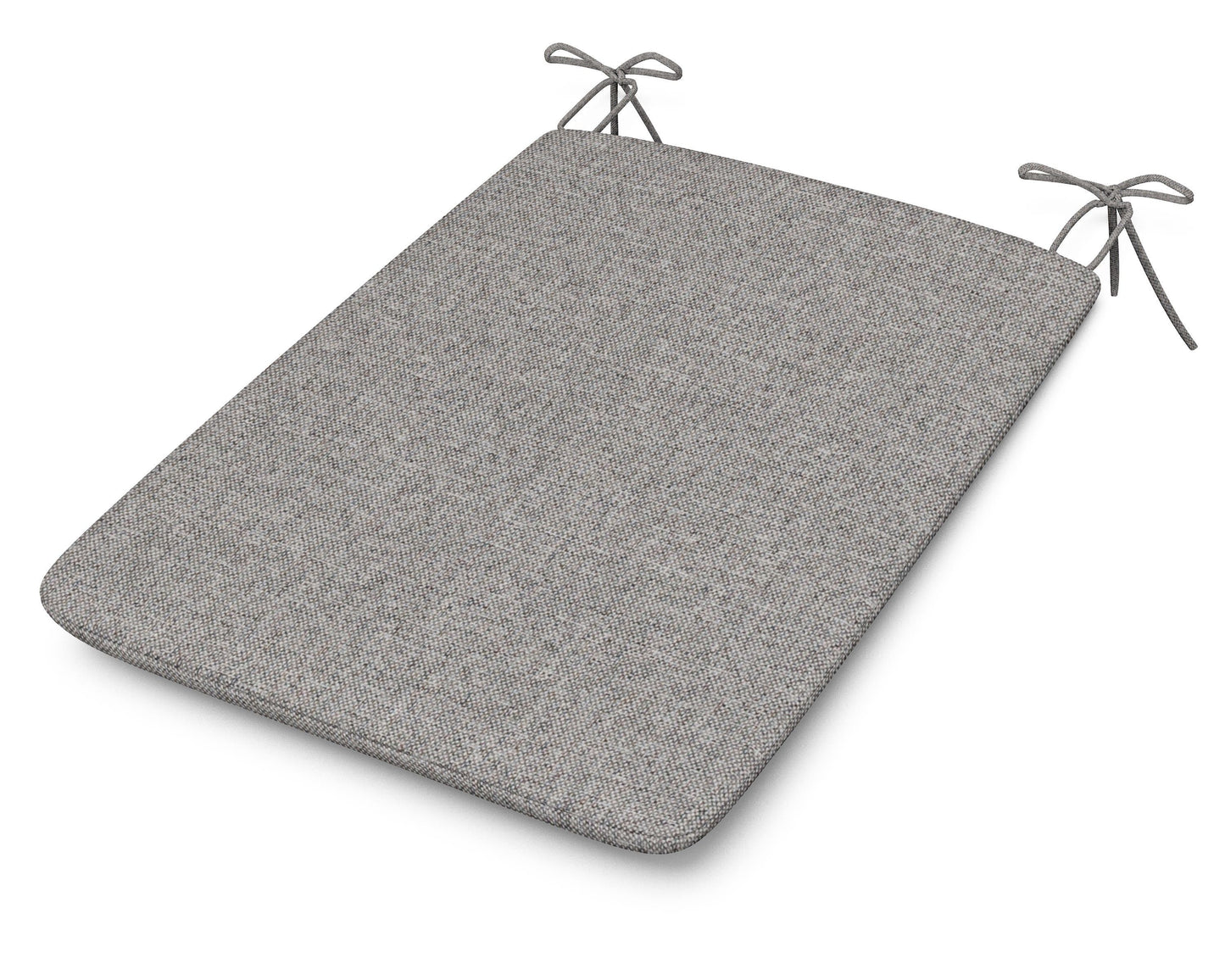 POLYWOOD 1100 Plaza Seat Pad — Grey Mist