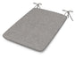 POLYWOOD 1100 Plaza Seat Pad — Grey Mist