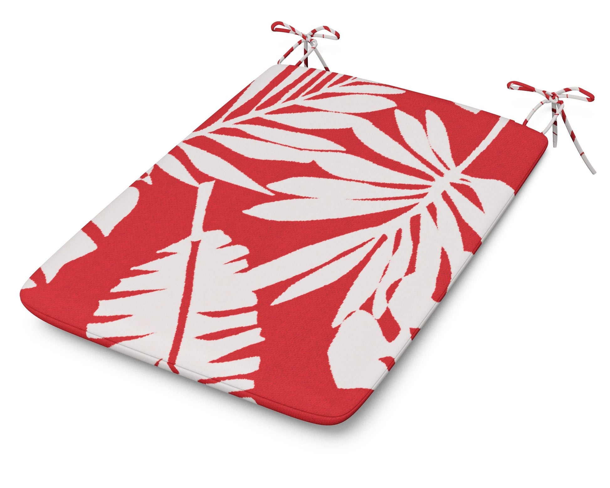 POLYWOOD 1100 Plaza Seat Pad — Leaf Crimson