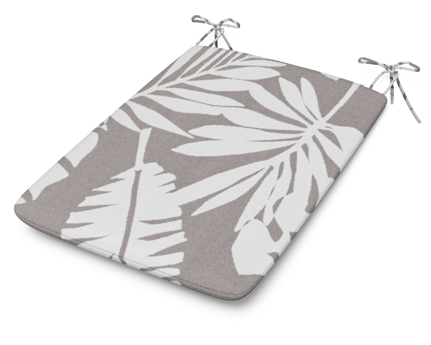 POLYWOOD 1100 Plaza Seat Pad — Leaf Grey Mist