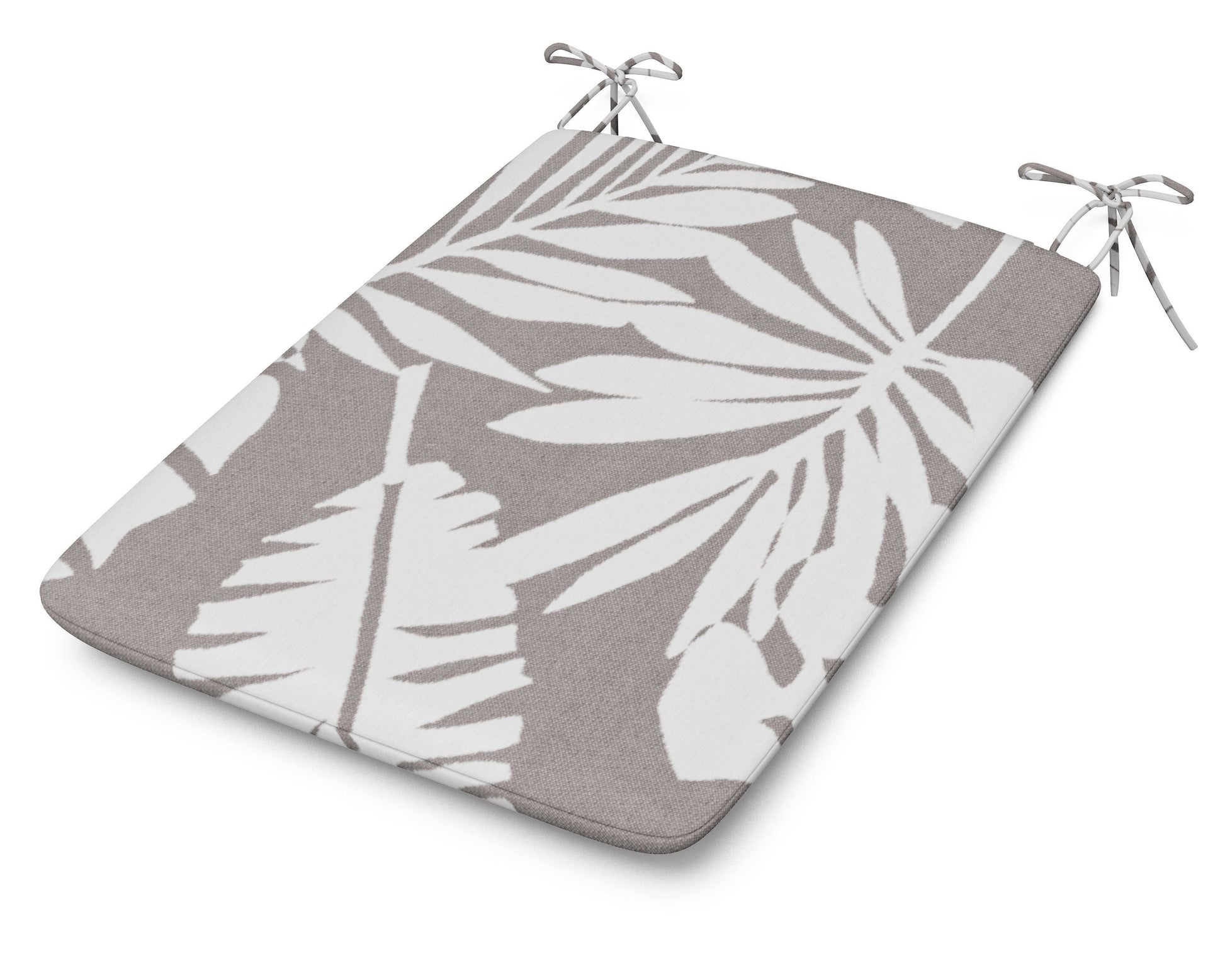 POLYWOOD 1100 Plaza Seat Pad — Leaf Grey Mist