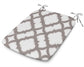 POLYWOOD 1120 Urban Seat Pad — Trellis Grey Mist