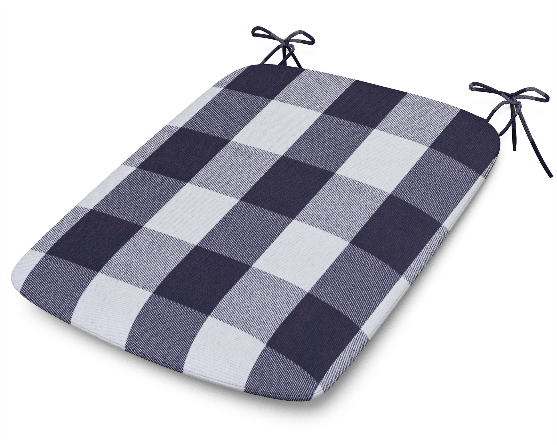 POLYWOOD 1120 Urban Seat Pad — Buffalo Plaid Navy