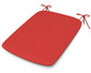 POLYWOOD 1120 Urban Seat Pad — Crimson Linen