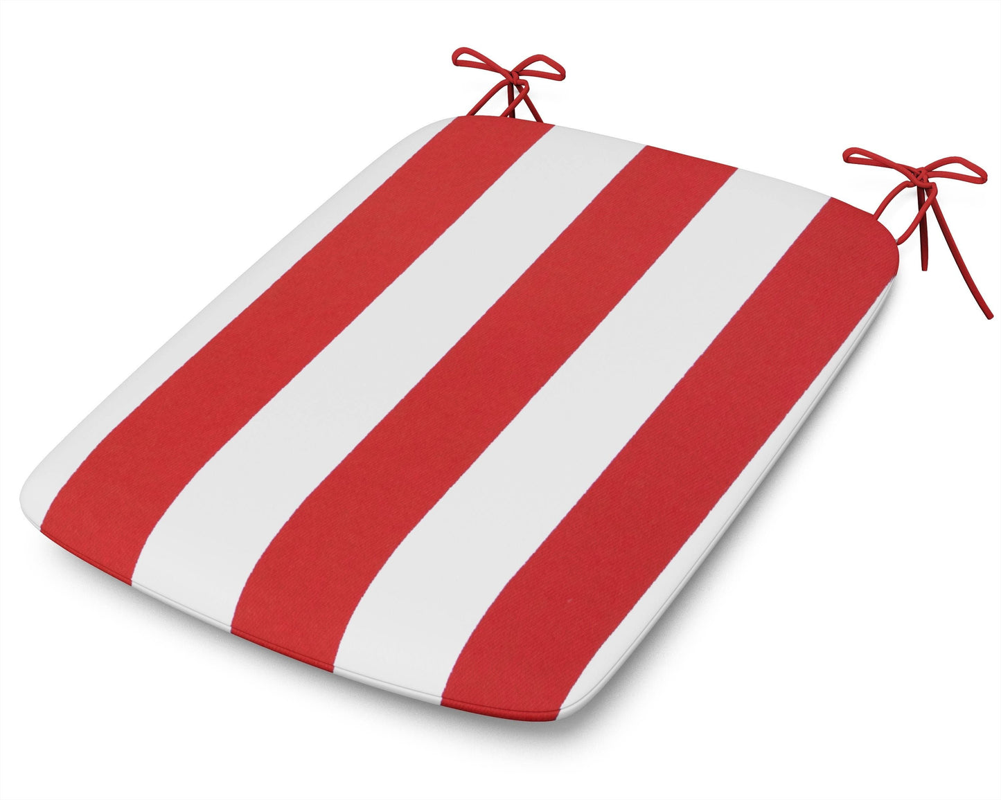 POLYWOOD 1120 Urban Seat Pad — Cabana Stripe Crimson