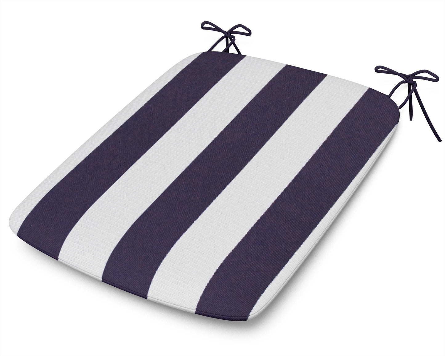 POLYWOOD 1120 Urban Seat Pad — Cabana Stripe Navy