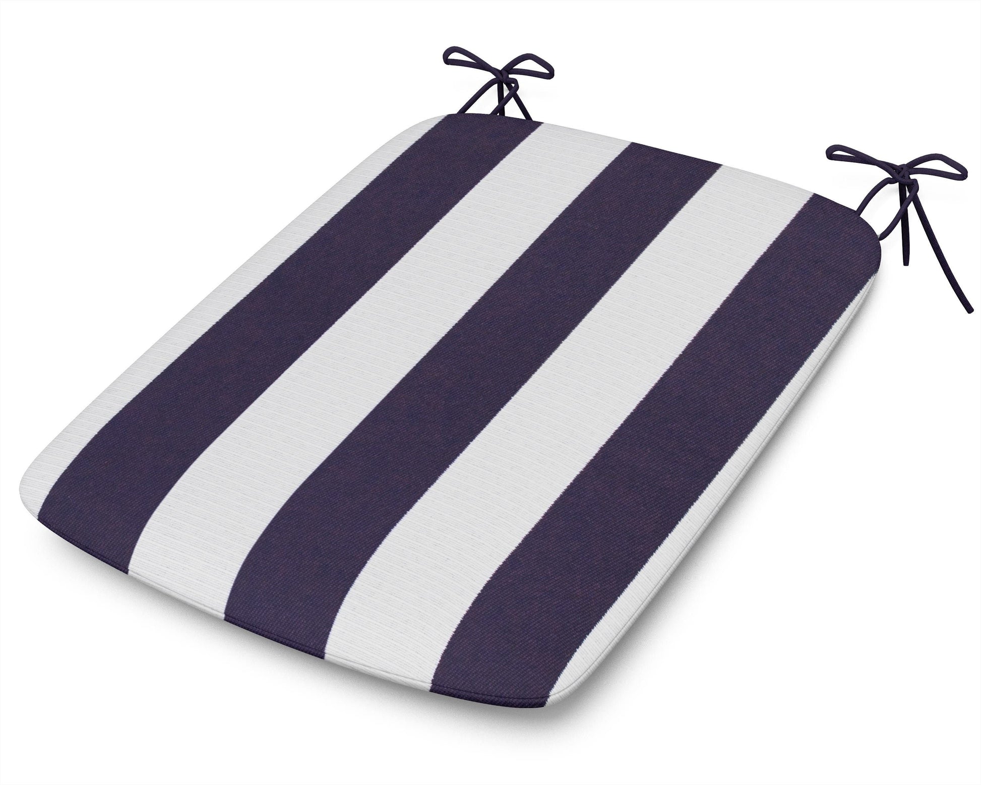 POLYWOOD 1120 Urban Seat Pad — Cabana Stripe Navy