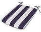 POLYWOOD 1120 Urban Seat Pad — Cabana Stripe Navy