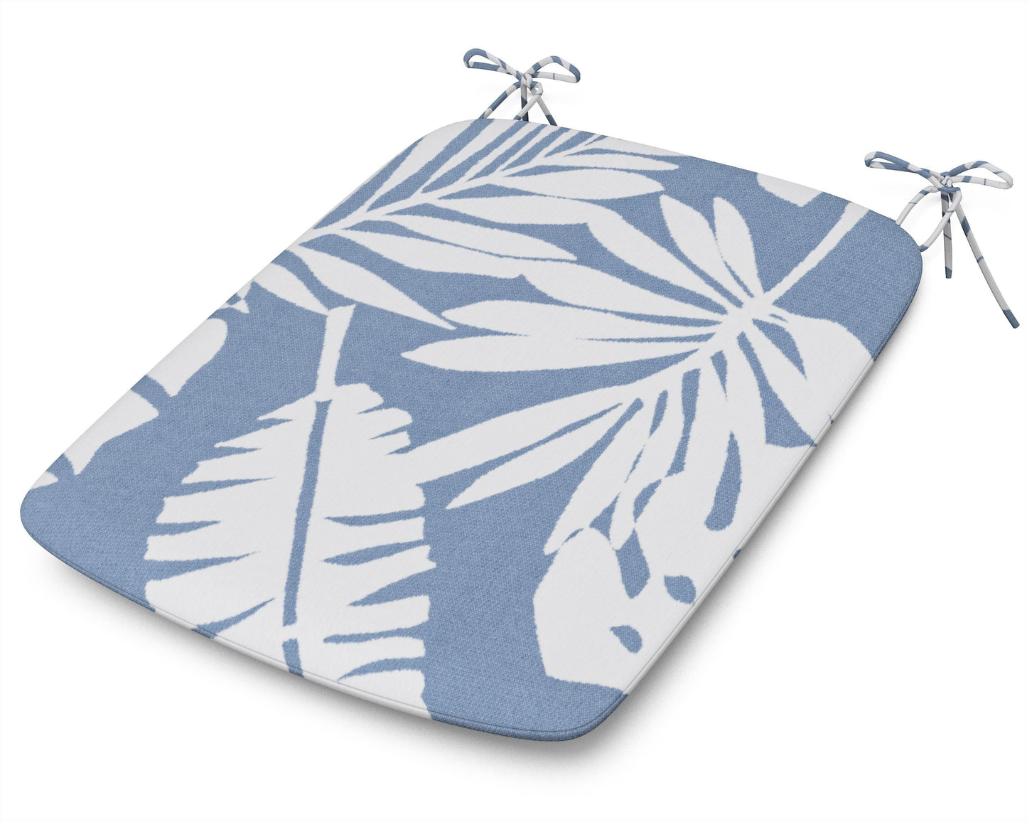 POLYWOOD 1120 Urban Seat Pad — Leaf Sky Blue
