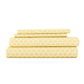Honeycomb 4-Piece Patterned Sheet Set