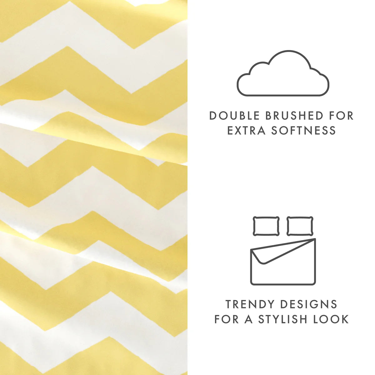 Arrow 4-Piece Patterned Sheet Set