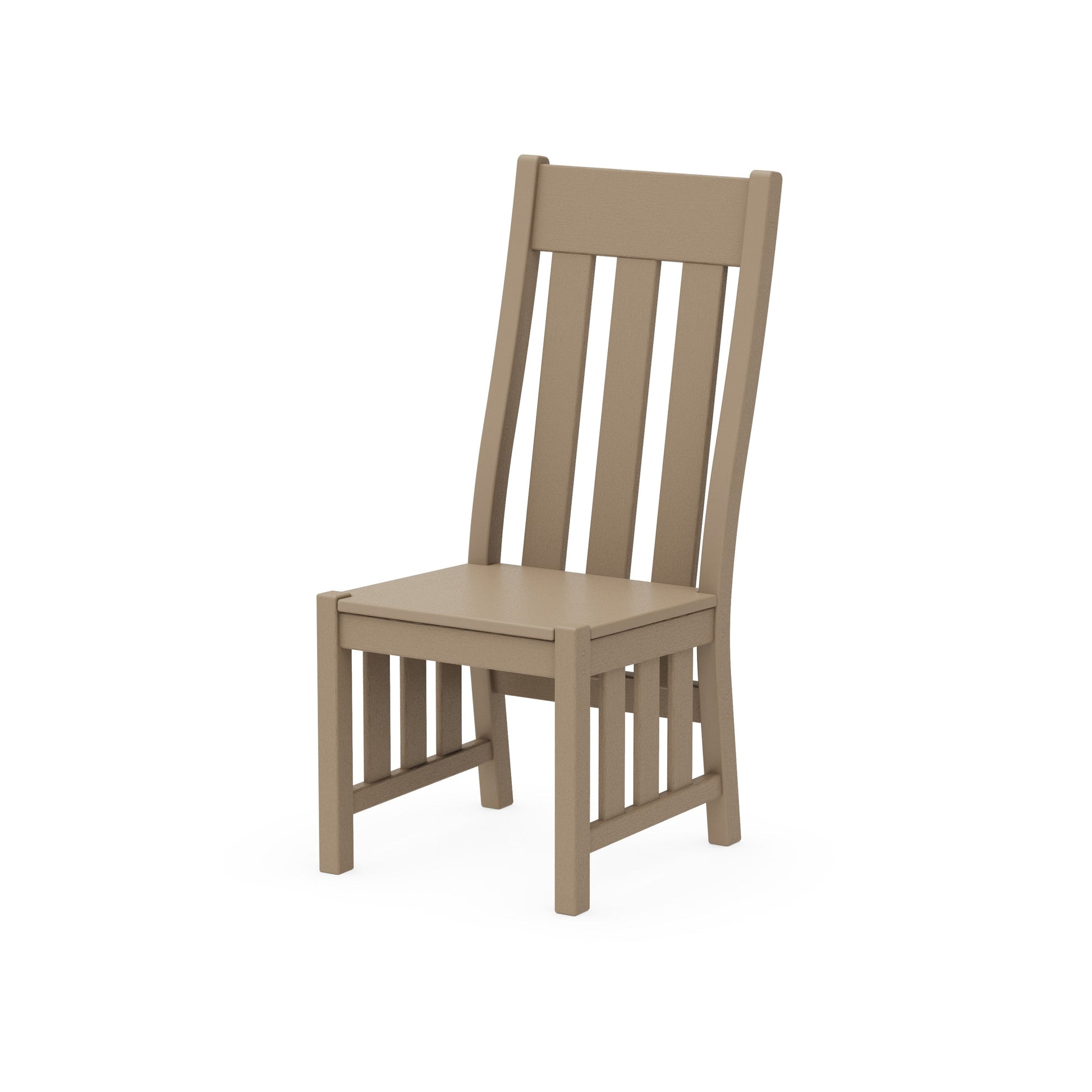 POLYWOOD Acadia Dining Side Chair — Vintage Sahara