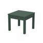 POLYWOOD 22" Square End Table — Green