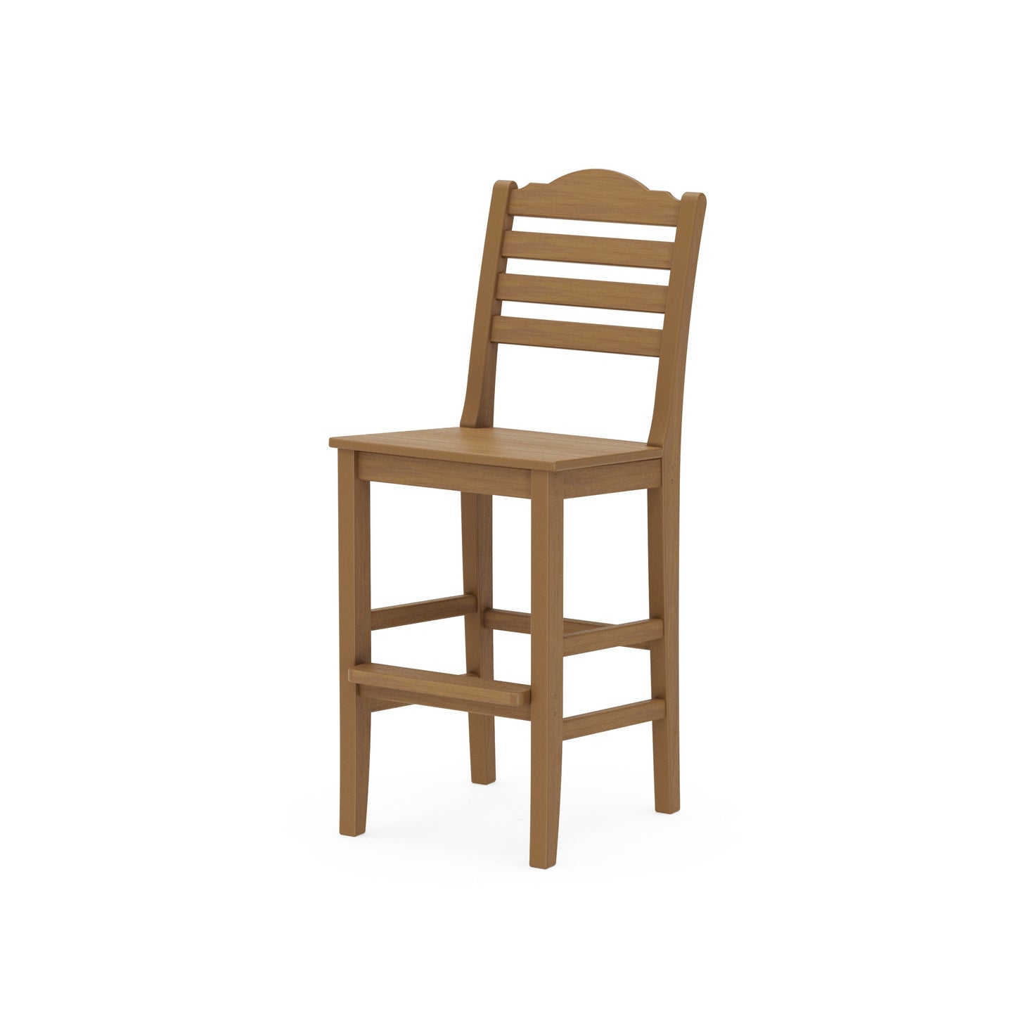 POLYWOOD Savannah Bar Side Chair — Natural