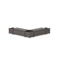 POLYWOOD 48" Country Living L- Shaped Planter Storage Bench Corner Set — Driftwood