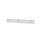 POLYWOOD 48" Vineyard Straight Double Planter Storage Bench Set — Vintage White