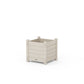 POLYWOOD Nautical Square Planter Box — Sand