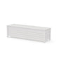POLYWOOD Nautical 60" Storage Bench — Vintage White