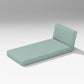 POLYWOOD Latitude Modular Chaise Seat/Back Combo — Glacier Spa