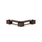 POLYWOOD 48" Vineyard L- Shaped Planter Bench Corner Set — Kona