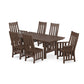 POLYWOOD Acadia 7-Piece Dining Set — Mahogany