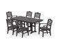 POLYWOOD Savannah 7-Piece Farmhouse Dining Set — Vintage Coffee