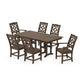 POLYWOOD Chinoiserie 7-Piece Farmhouse Dining Set — Kona