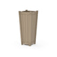 POLYWOOD Vineyard Tapered Square Tall Planter Box — Vintage Sahara