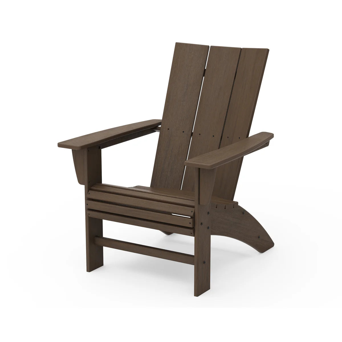 Polywood - Modern Curveback Adirondack Chair - FREE SHIPPING