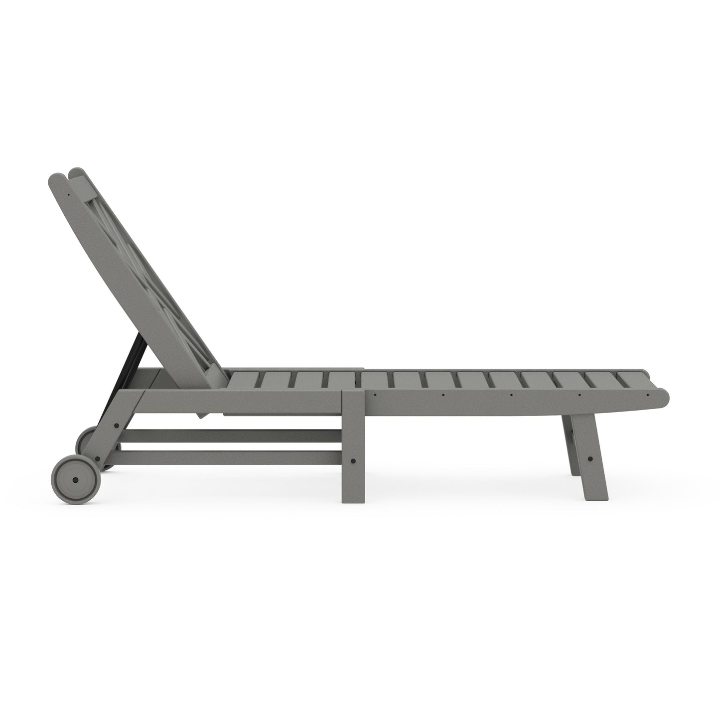 POLYWOOD Chippendale Chaise with Wheels