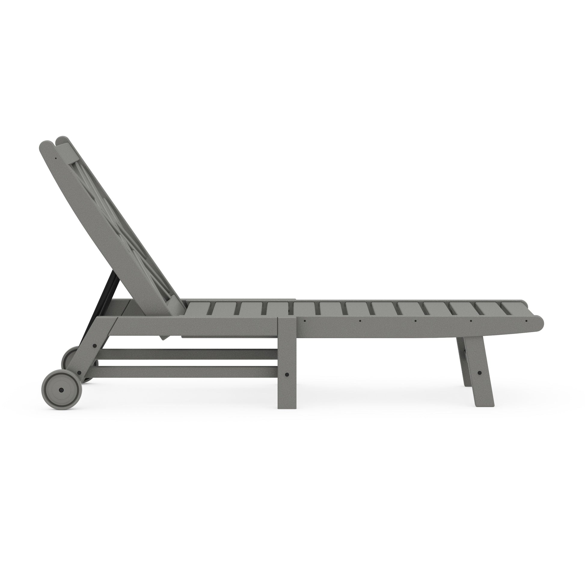POLYWOOD Chippendale Chaise with Wheels