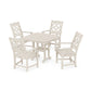 POLYWOOD Chinoiserie 5-Piece Dining Set — Sand