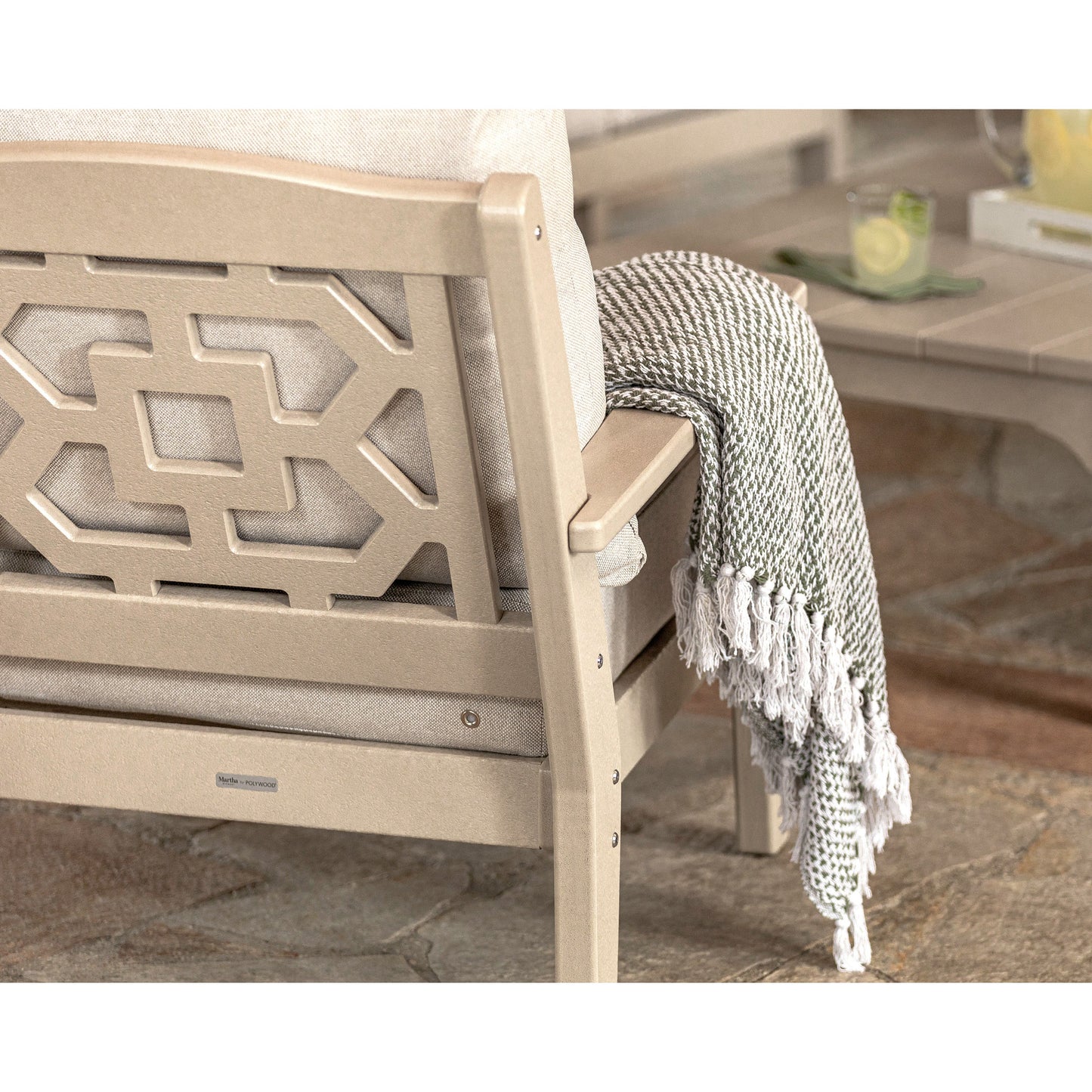 POLYWOOD Chinoiserie Coffee Table