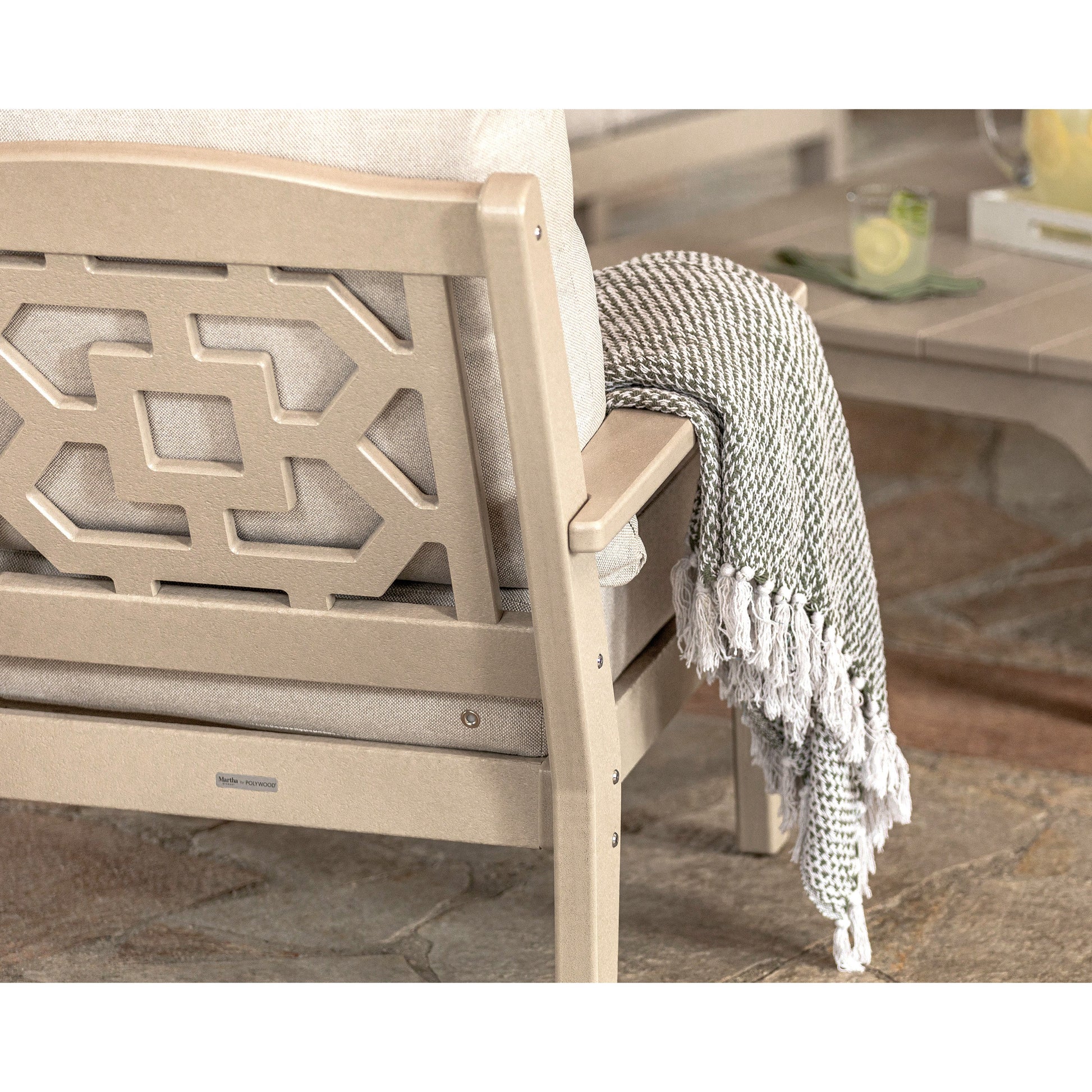 POLYWOOD Chinoiserie Coffee Table