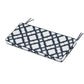 POLYWOOD Chinoiserie Bench Seat Cushion — Trellis Marine Indigo