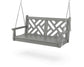 POLYWOOD Chippendale 48" Swing — Slate Grey