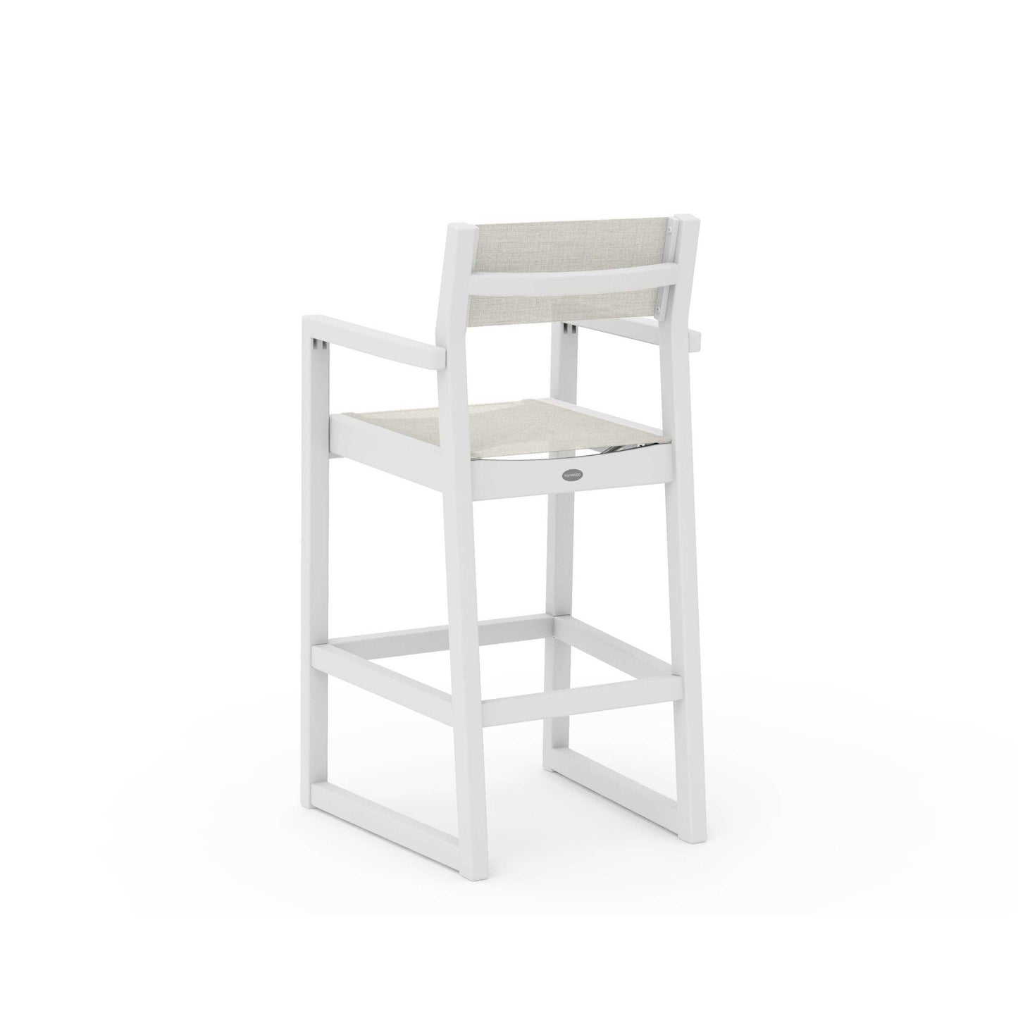 POLYWOOD EDGE Sling Bar Arm Chair