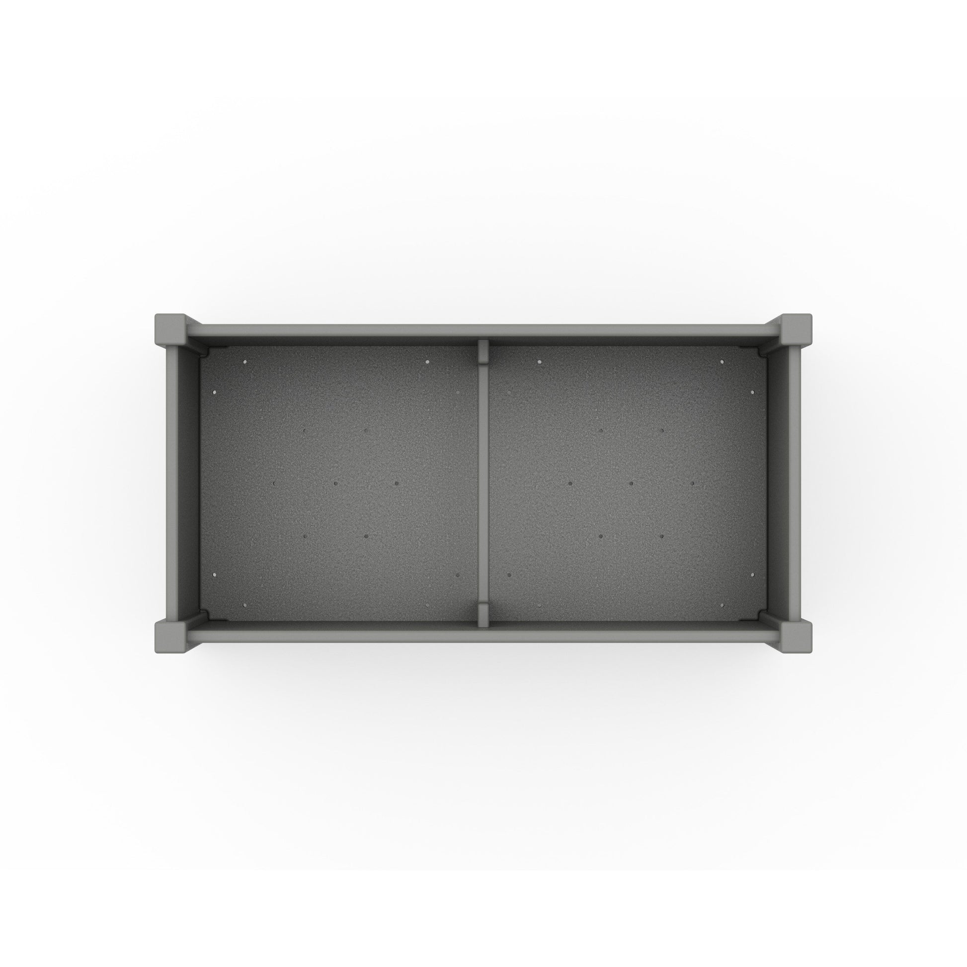 POLYWOOD Country Living Large Rectangle Double Planter Box